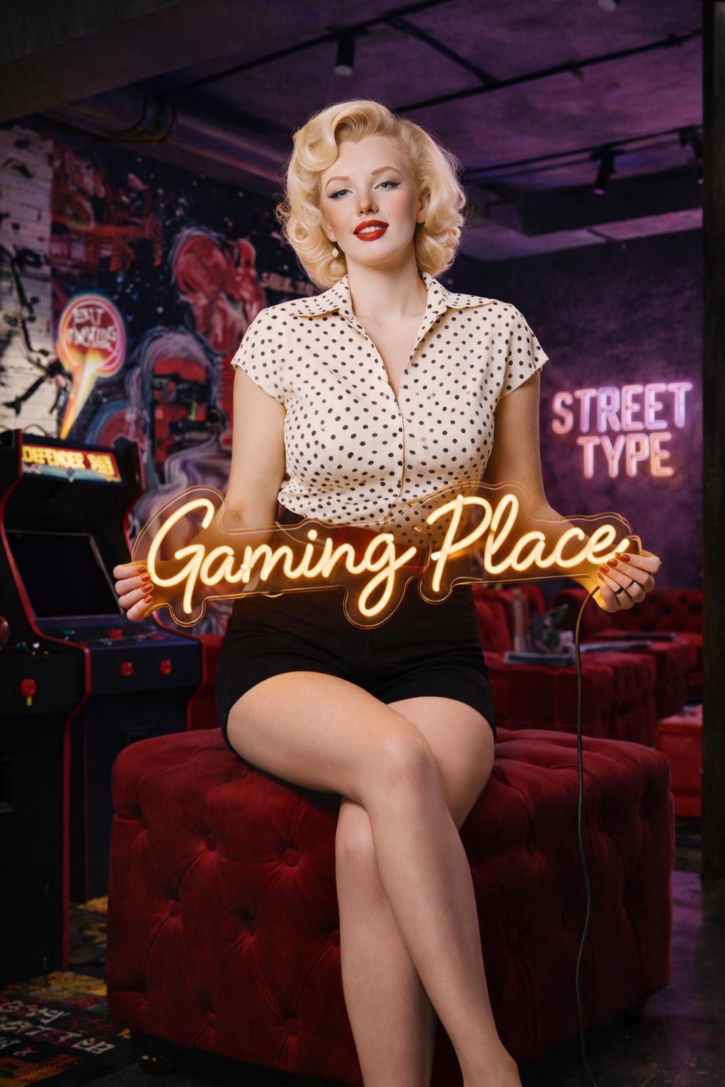 Custom Neon Business Signs - Bar, Garage, Salon And gaming Shops - Light Wall Art - Increase Store Earnings - Reaching More Customers