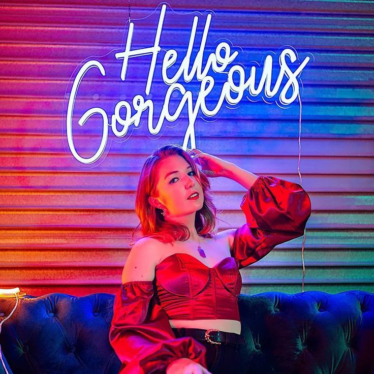 Text Neon Sign Mockups